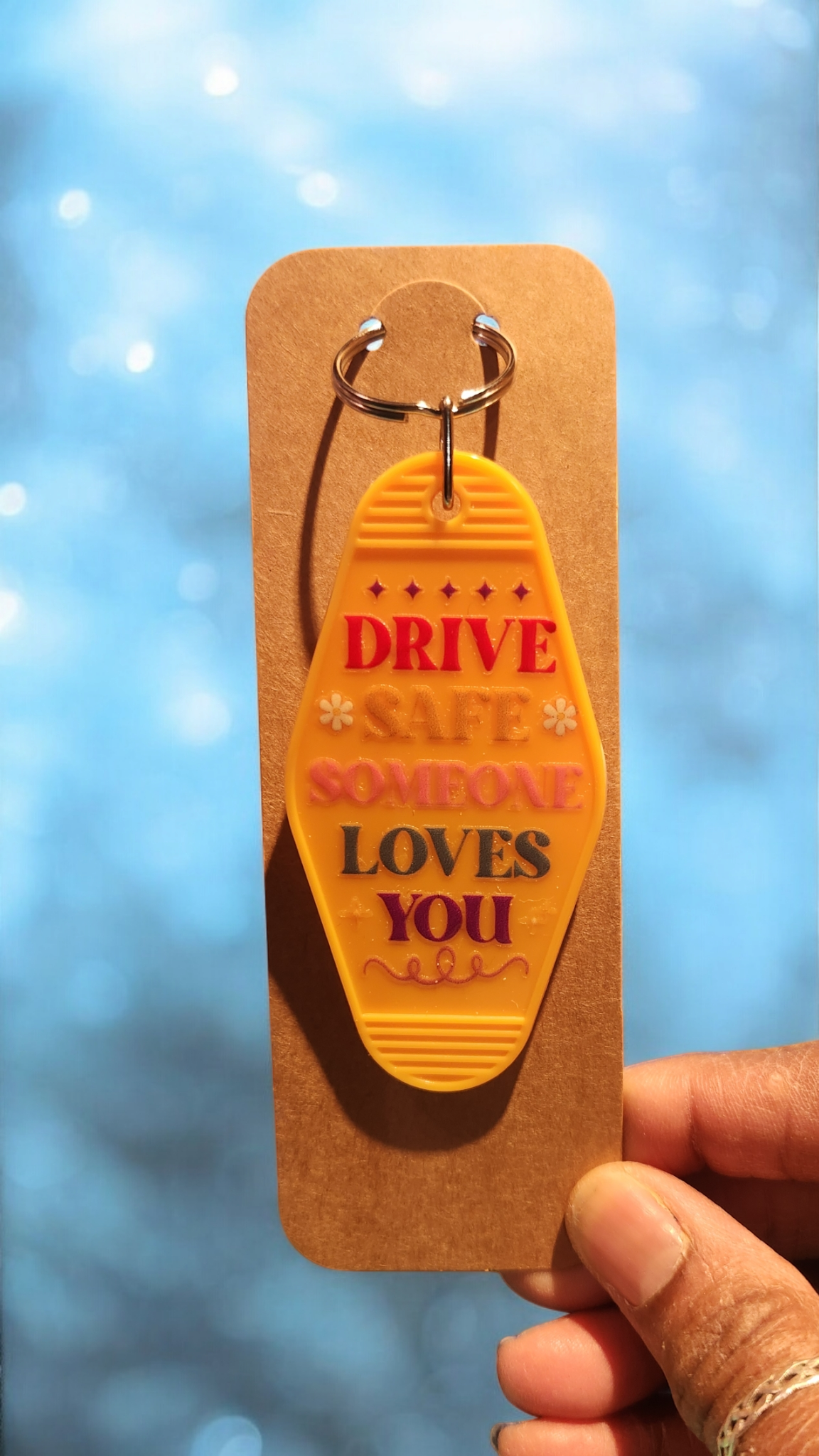 Drive Safe Keychain