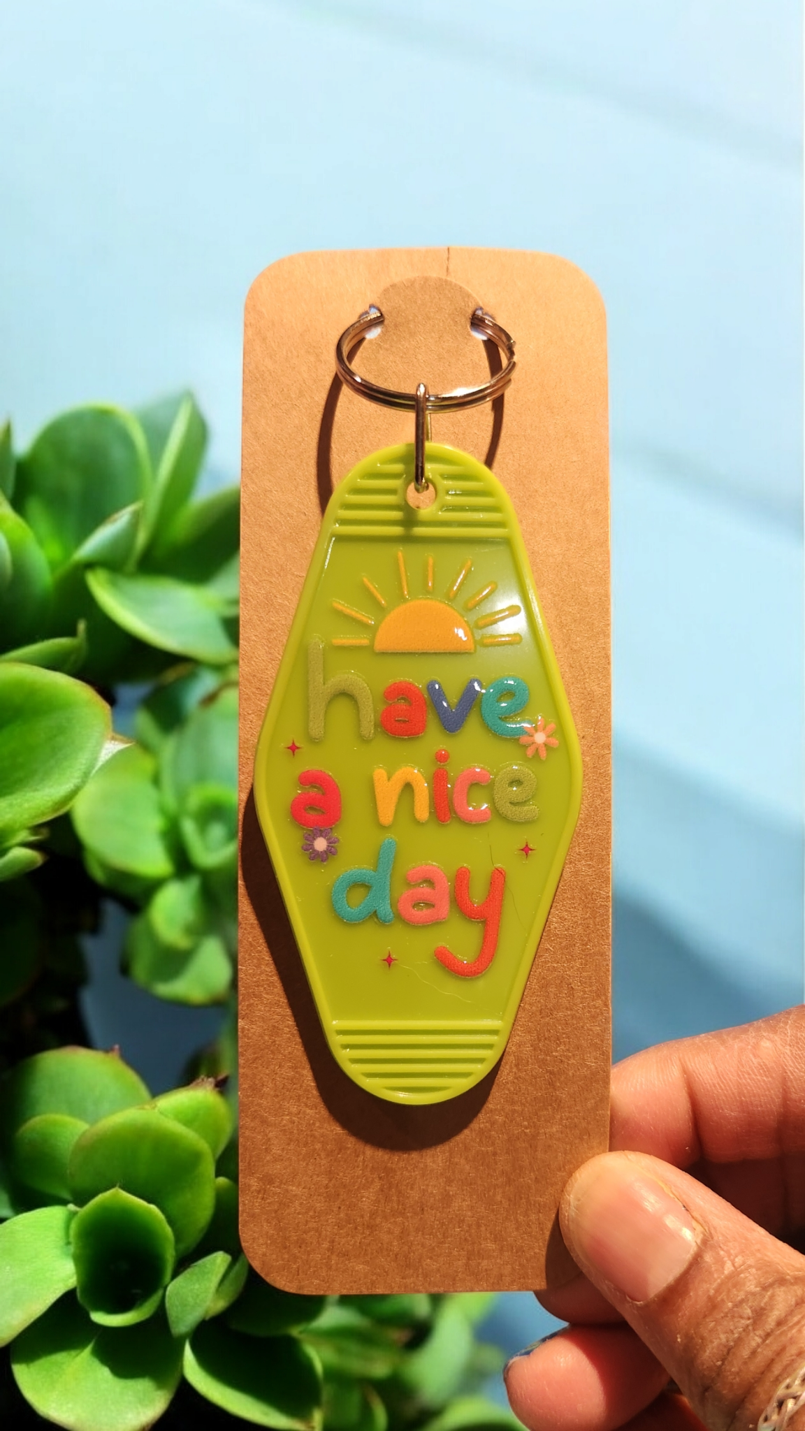 Nice Day Keychain