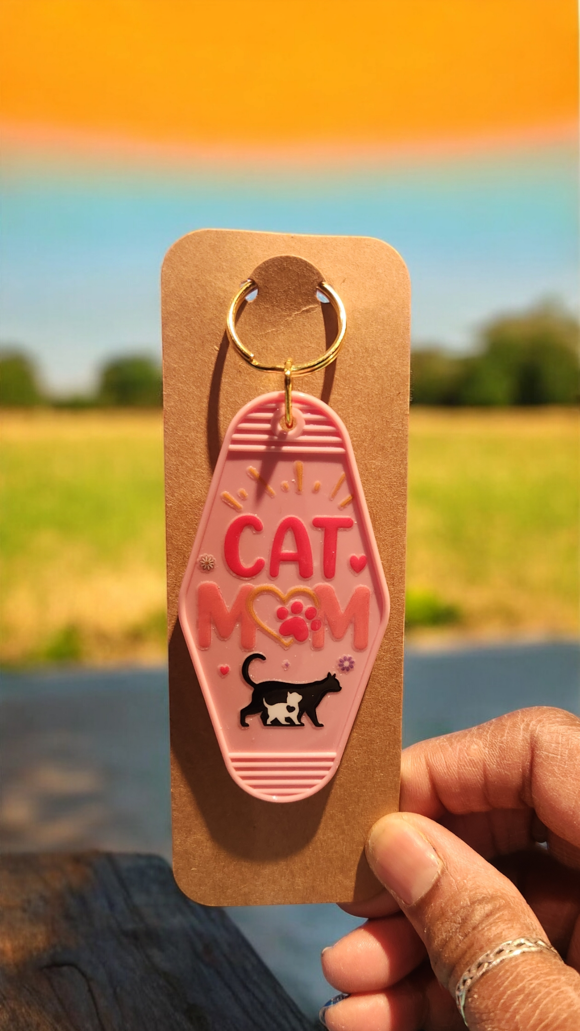 Cat Keychain