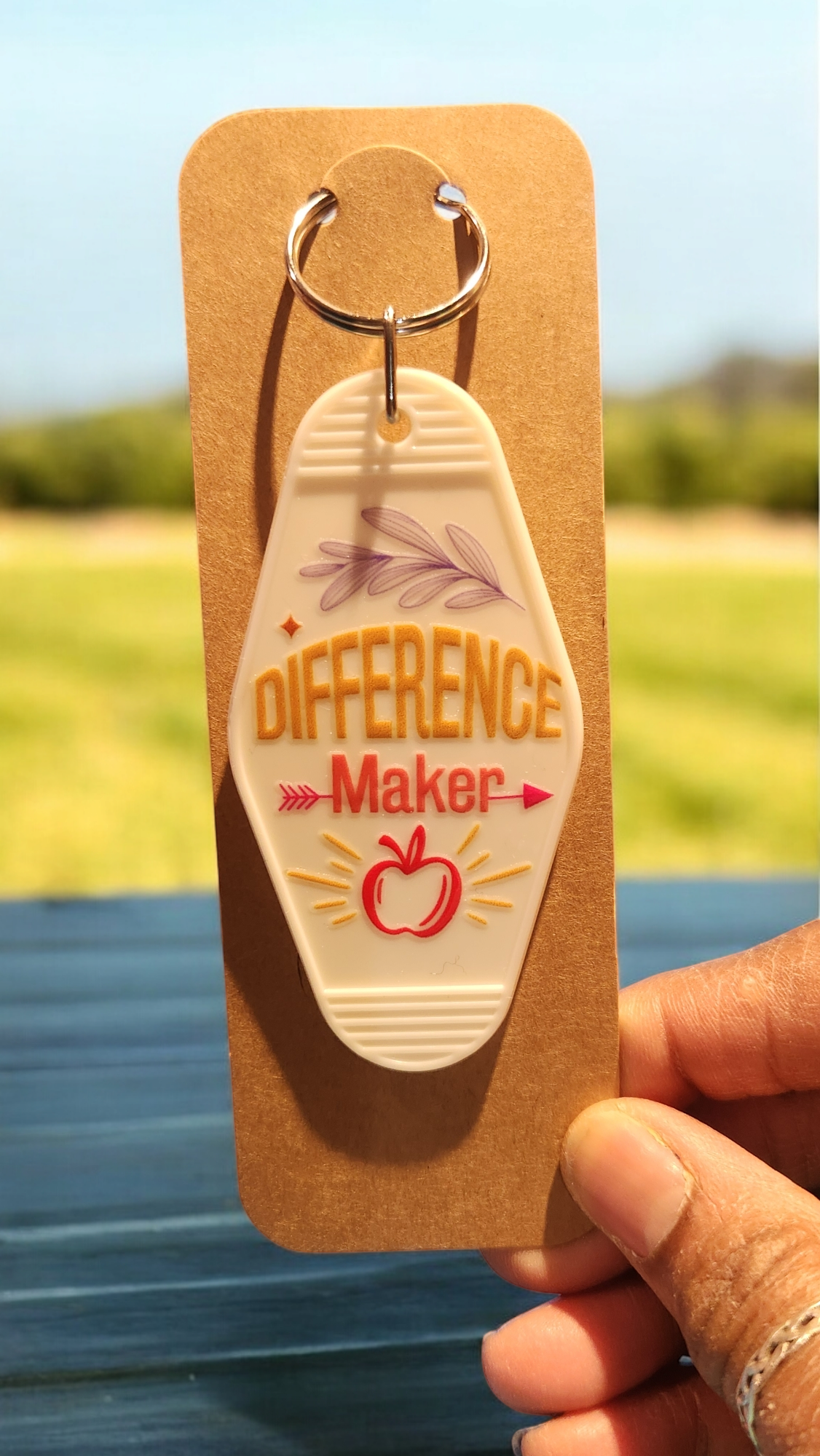Difference Keychain