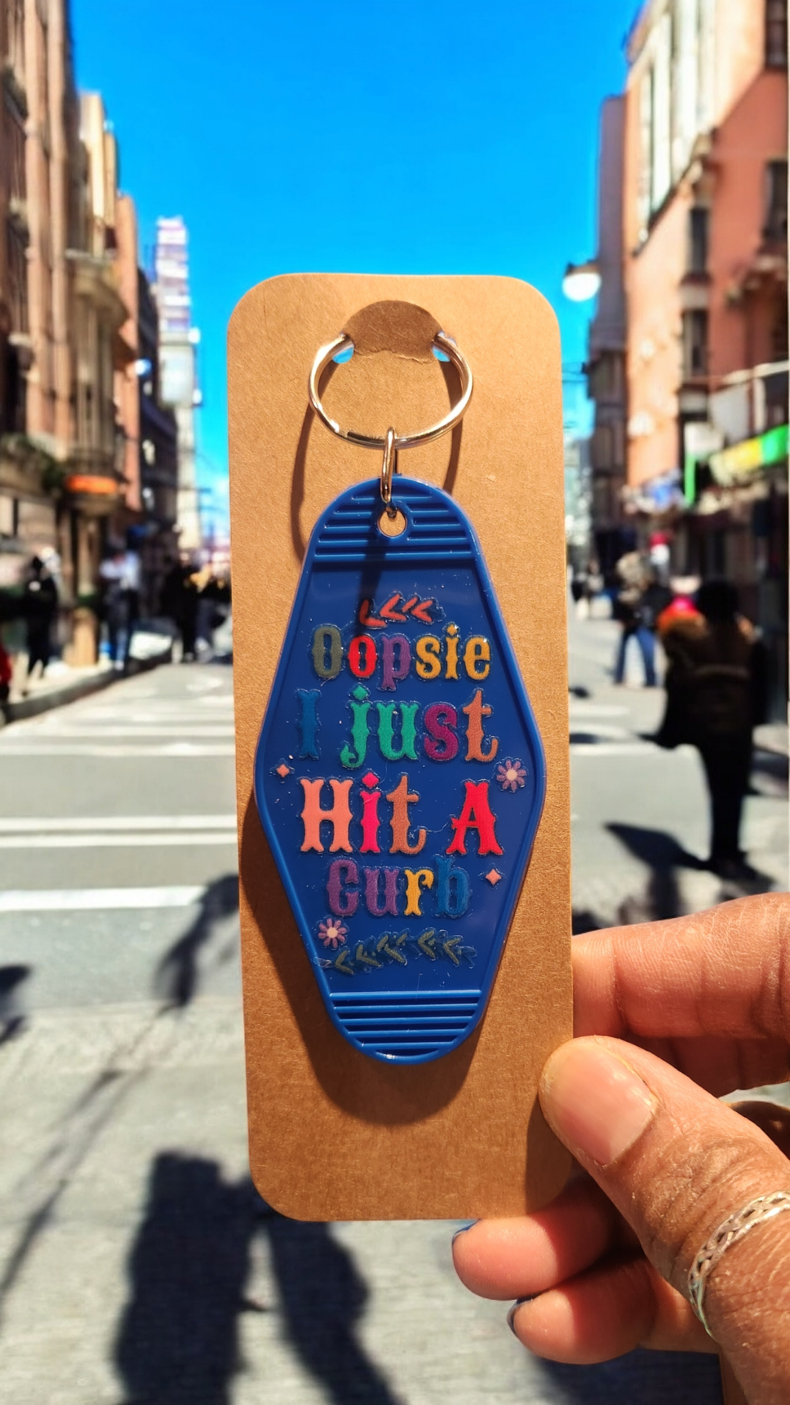 Oops Keychain