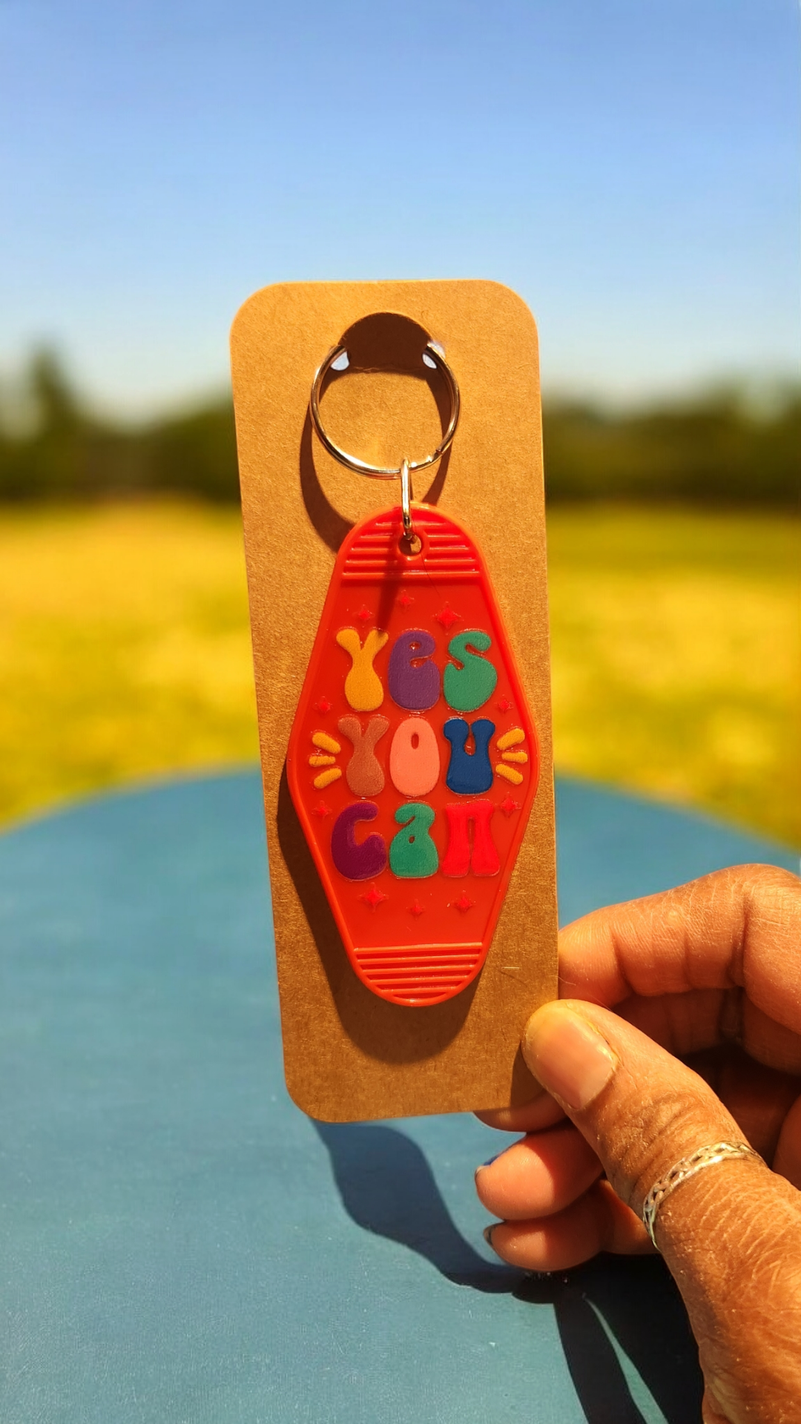 Yes You Can Keychain