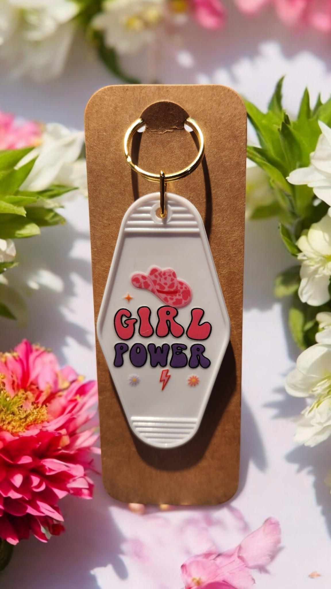 Girl Power Keychain