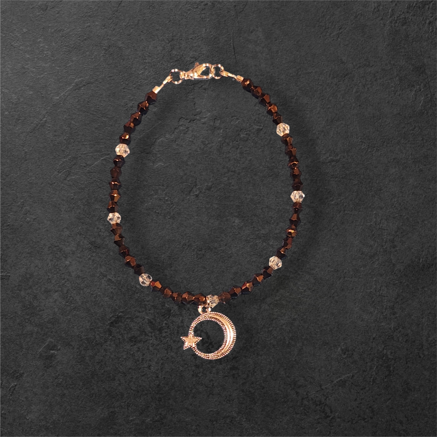 Moon & Star Charm Bracelet