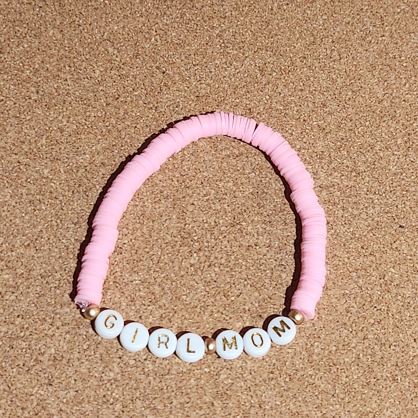 Personalized Clay Bead Bracelets