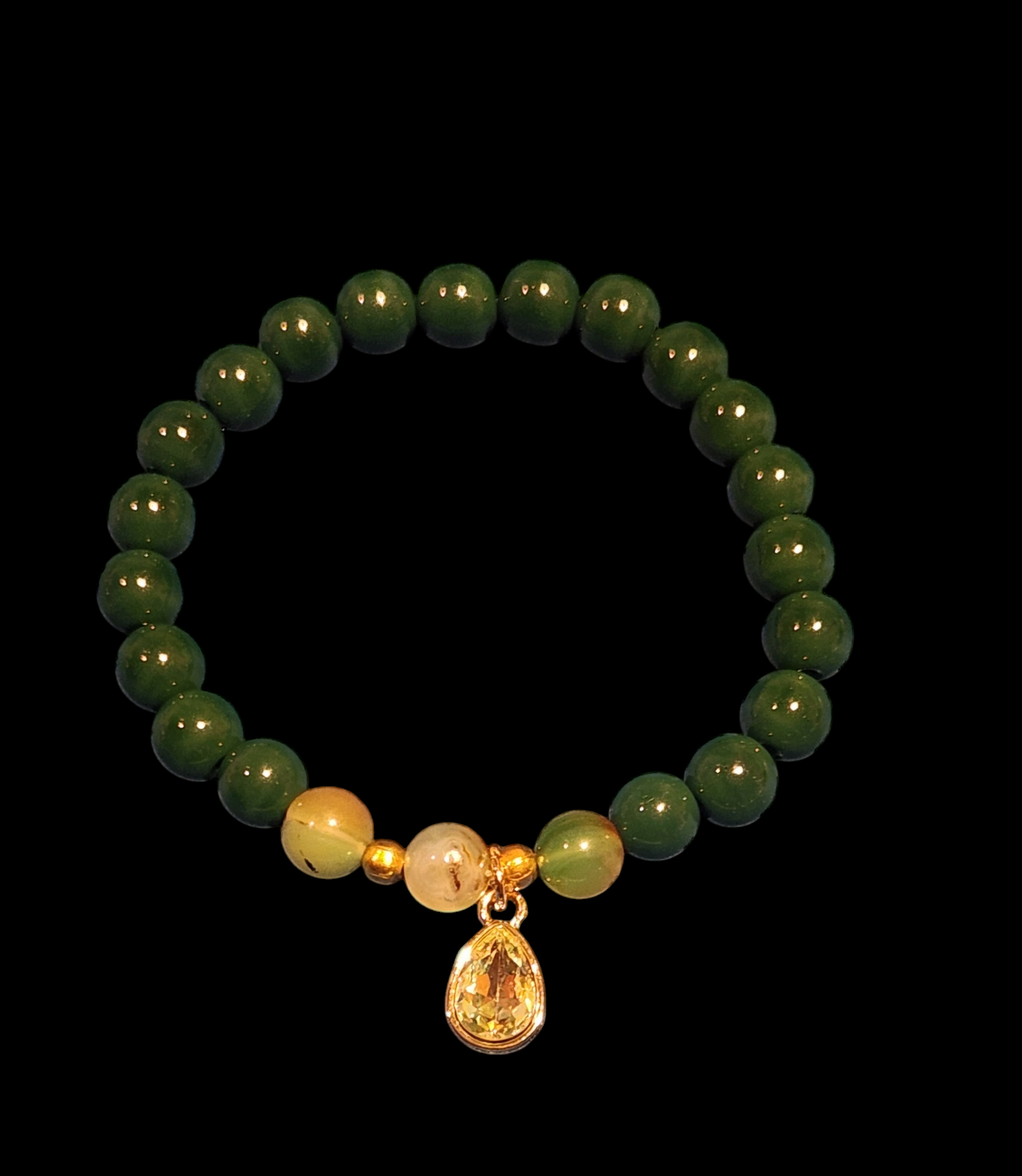 Teardrop Charm Bracelet